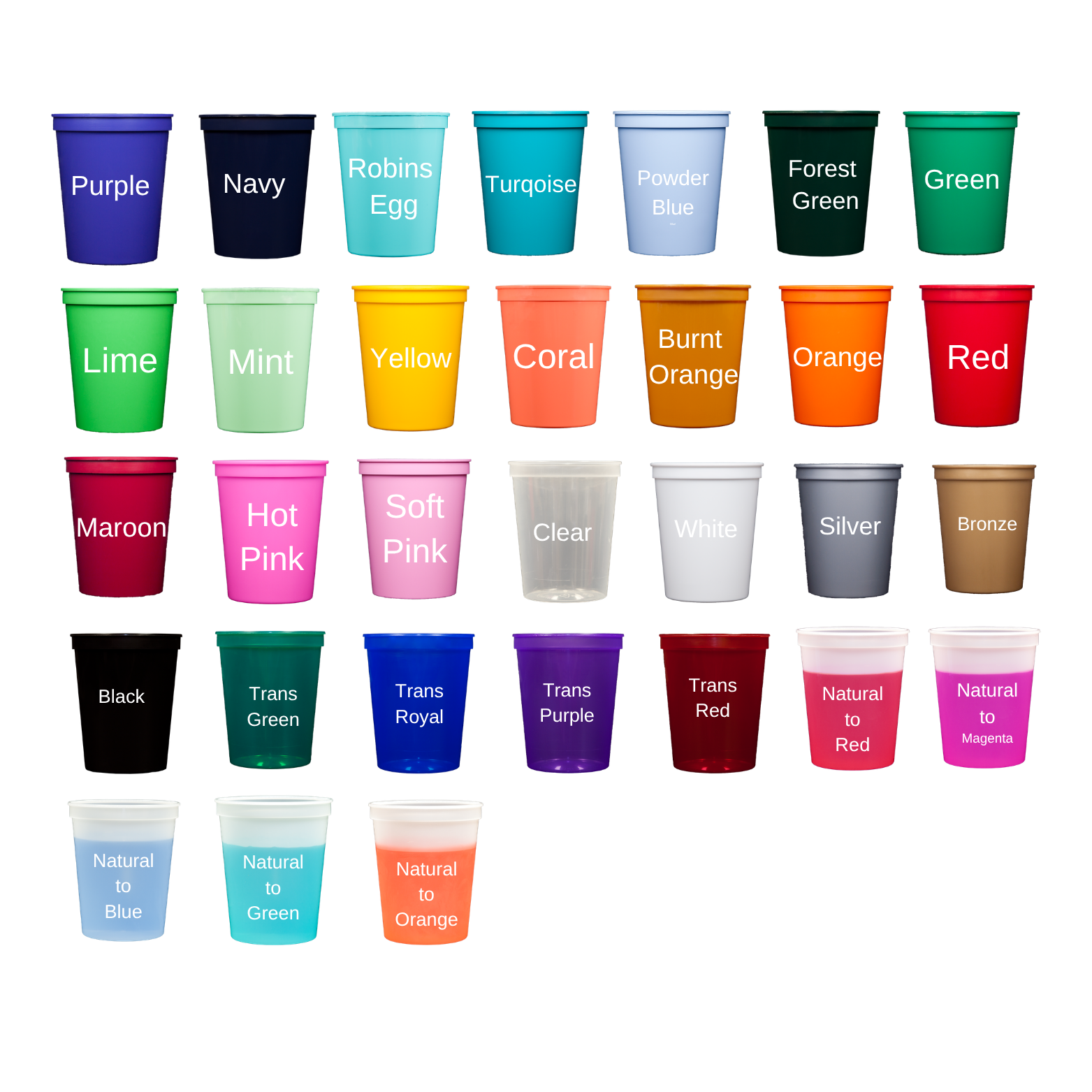 Stadium cups