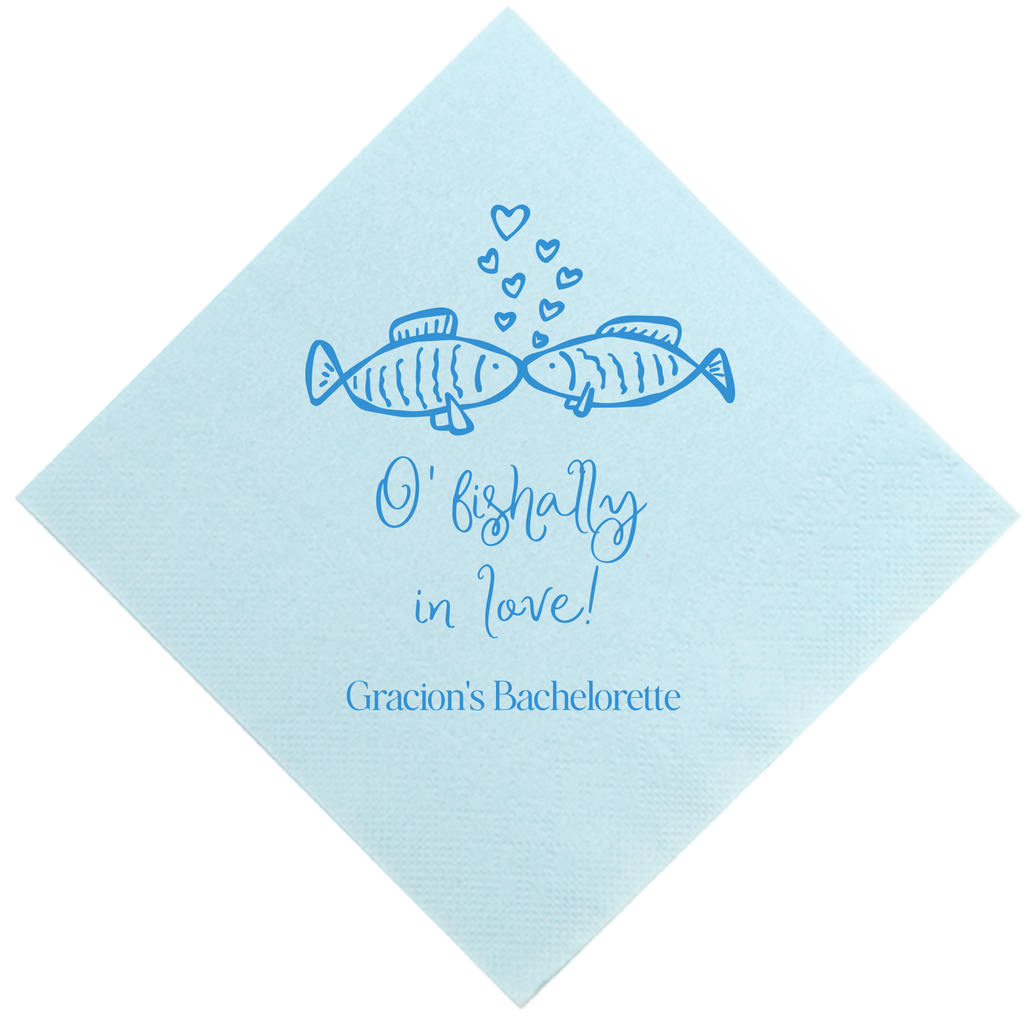 Kissing Fish Napkin