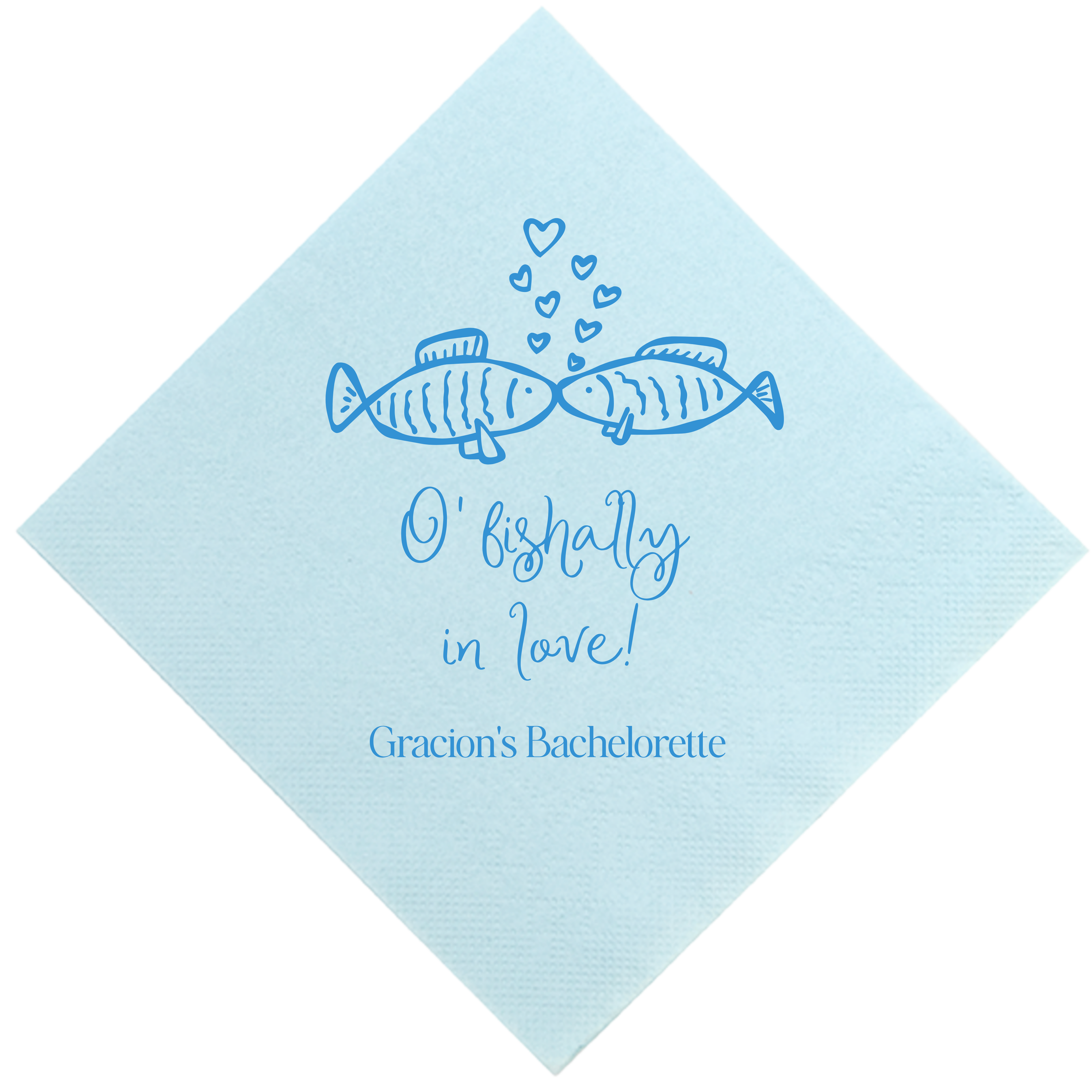 Kissing Fish Napkin