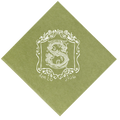 Vintage Antique Monogram One Letter Napkin