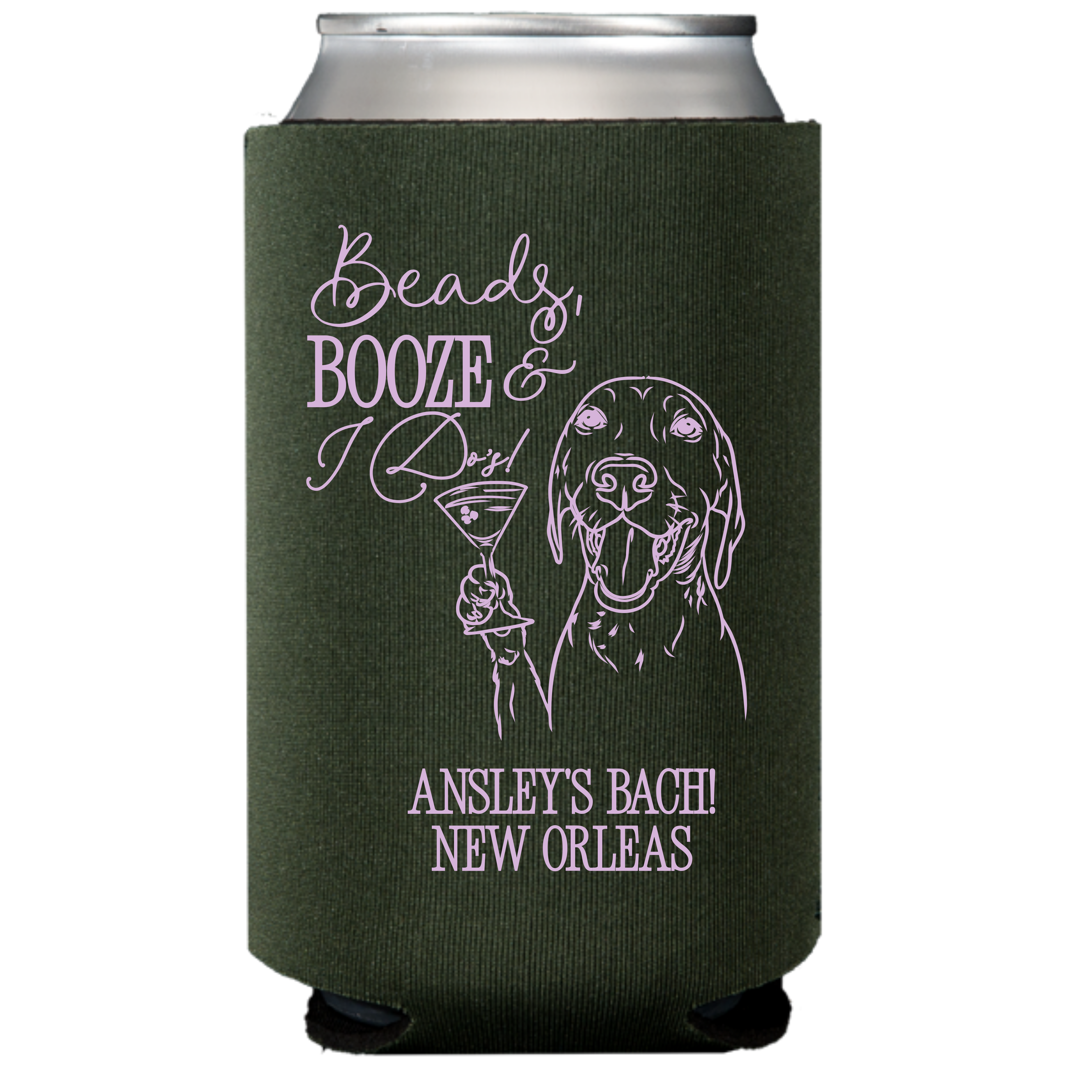 Beads, boozes and I Do's