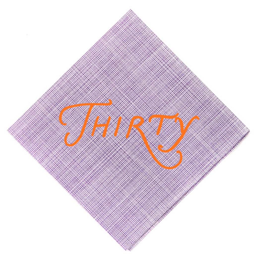 Birthday Napkins Number