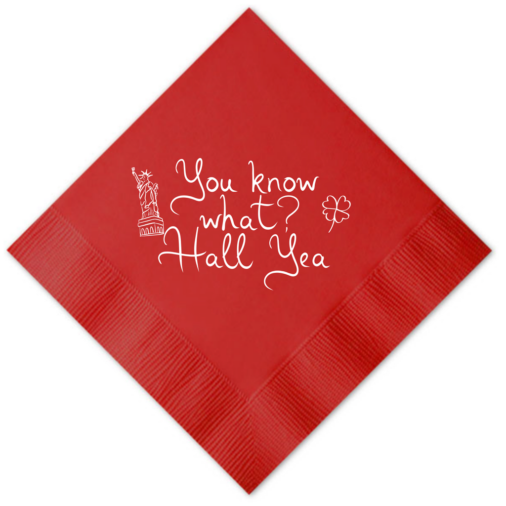 A Play on your last name Napkin