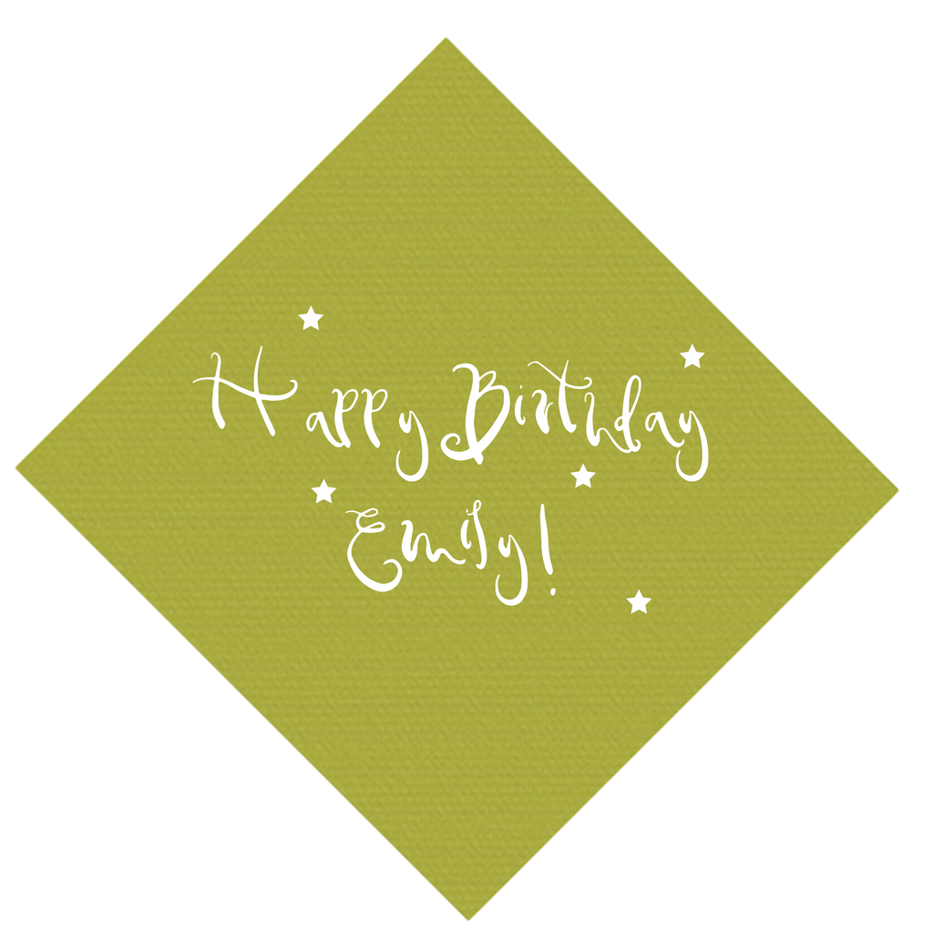 Star Birthday Napkins