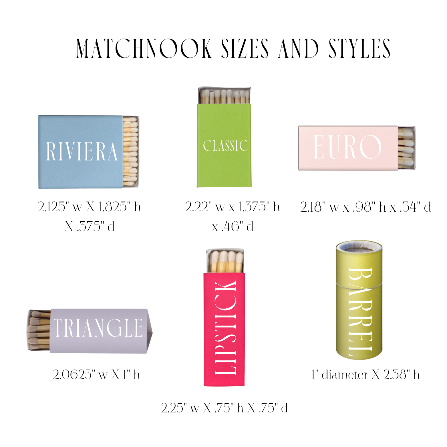 Matchboxes