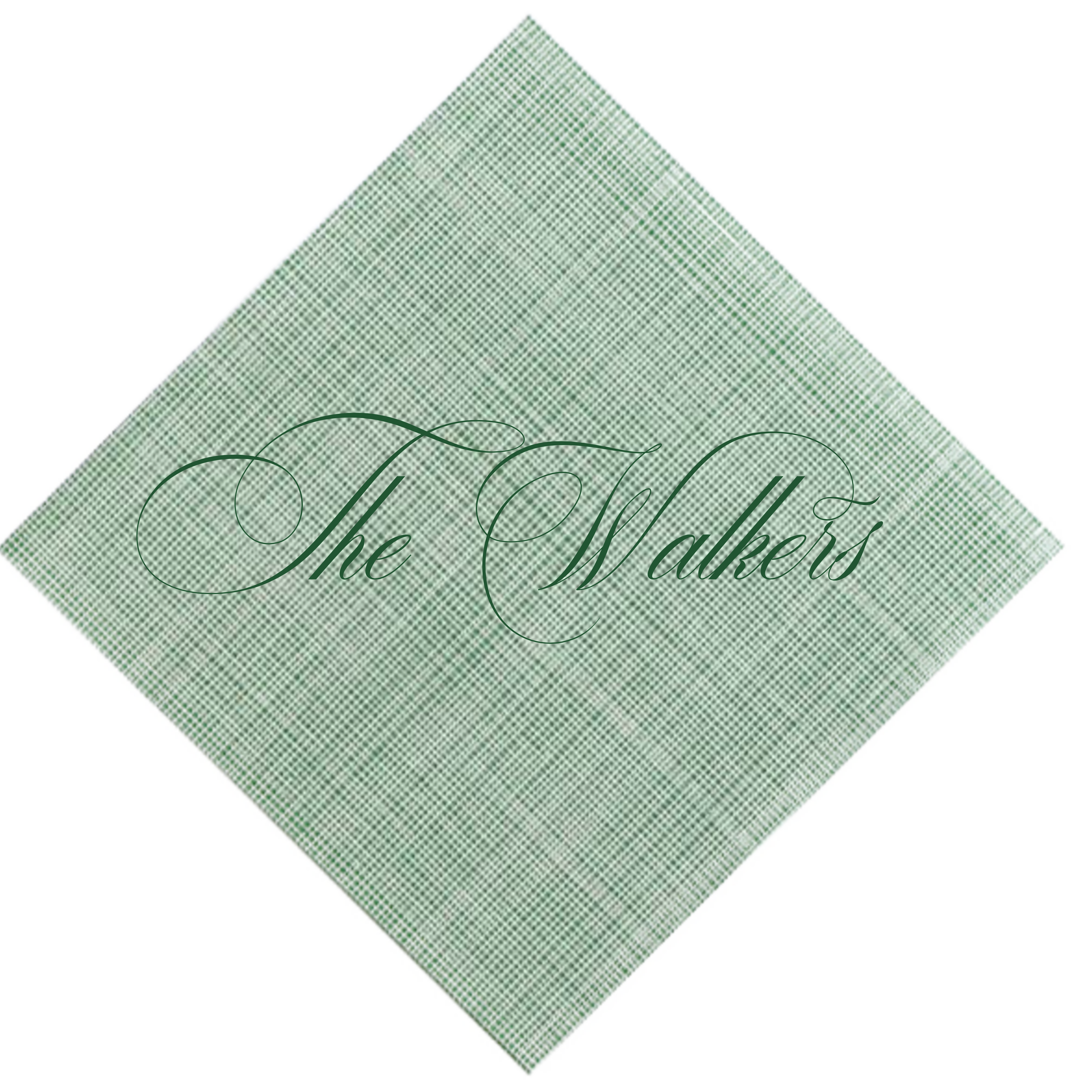 Last Name Script Napkins