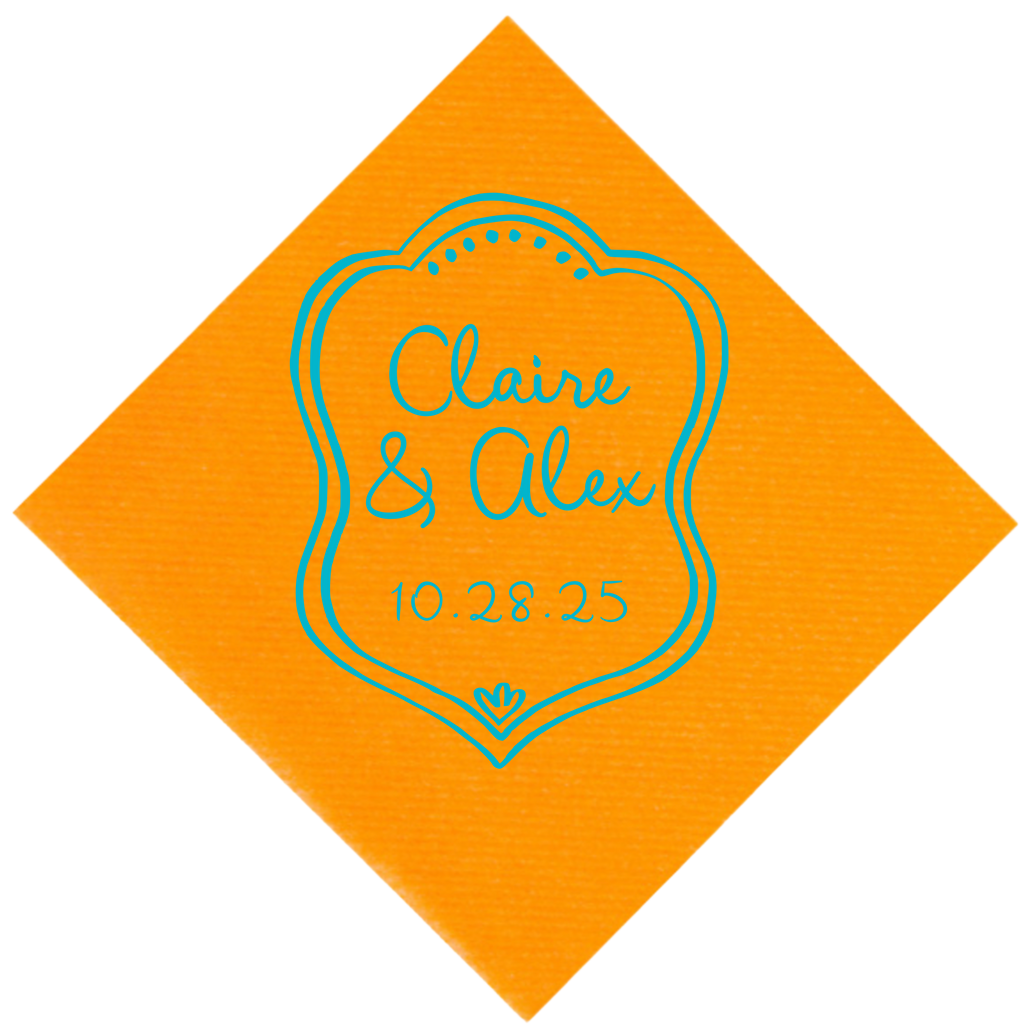 Scallop Border Napkin