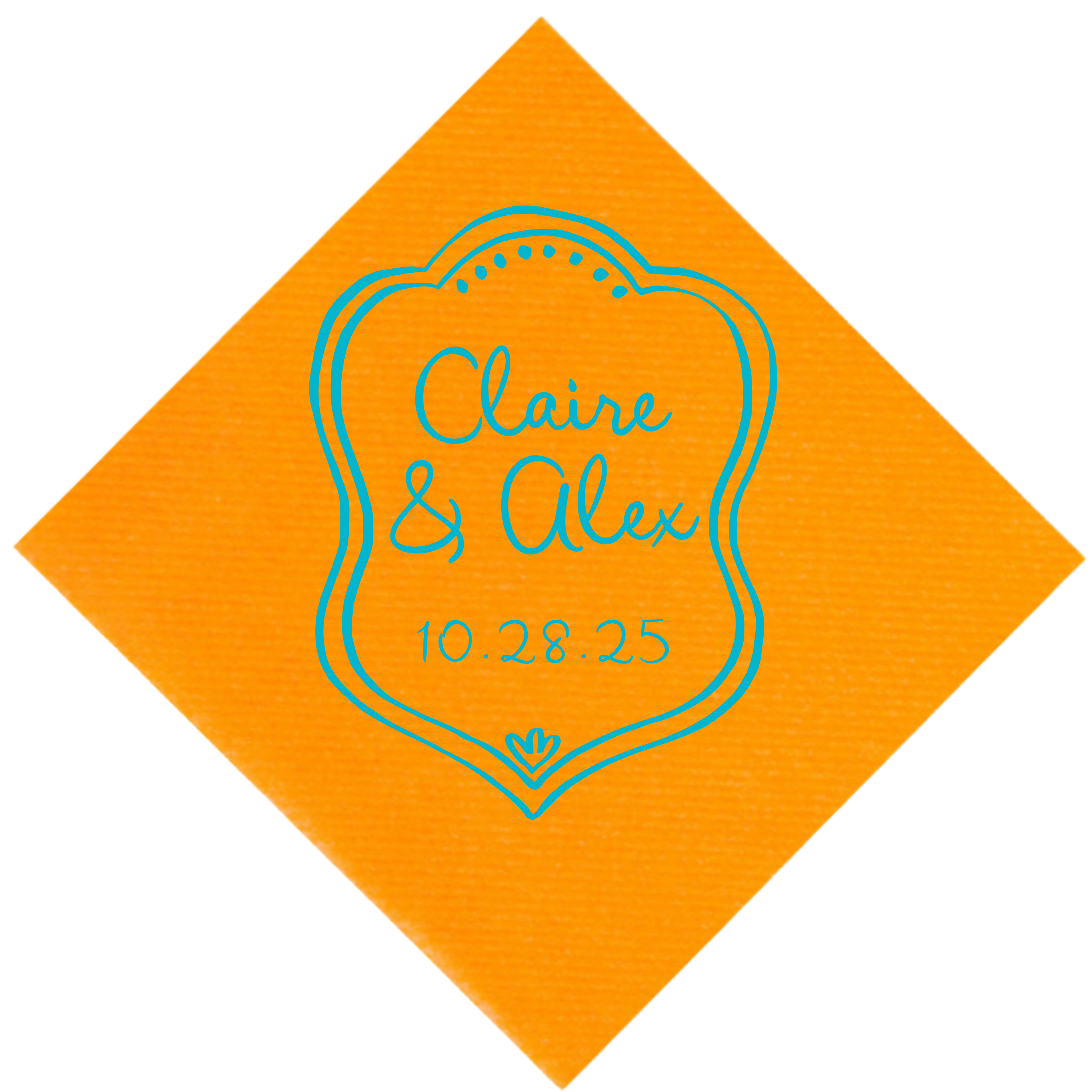 Scallop Border Napkin