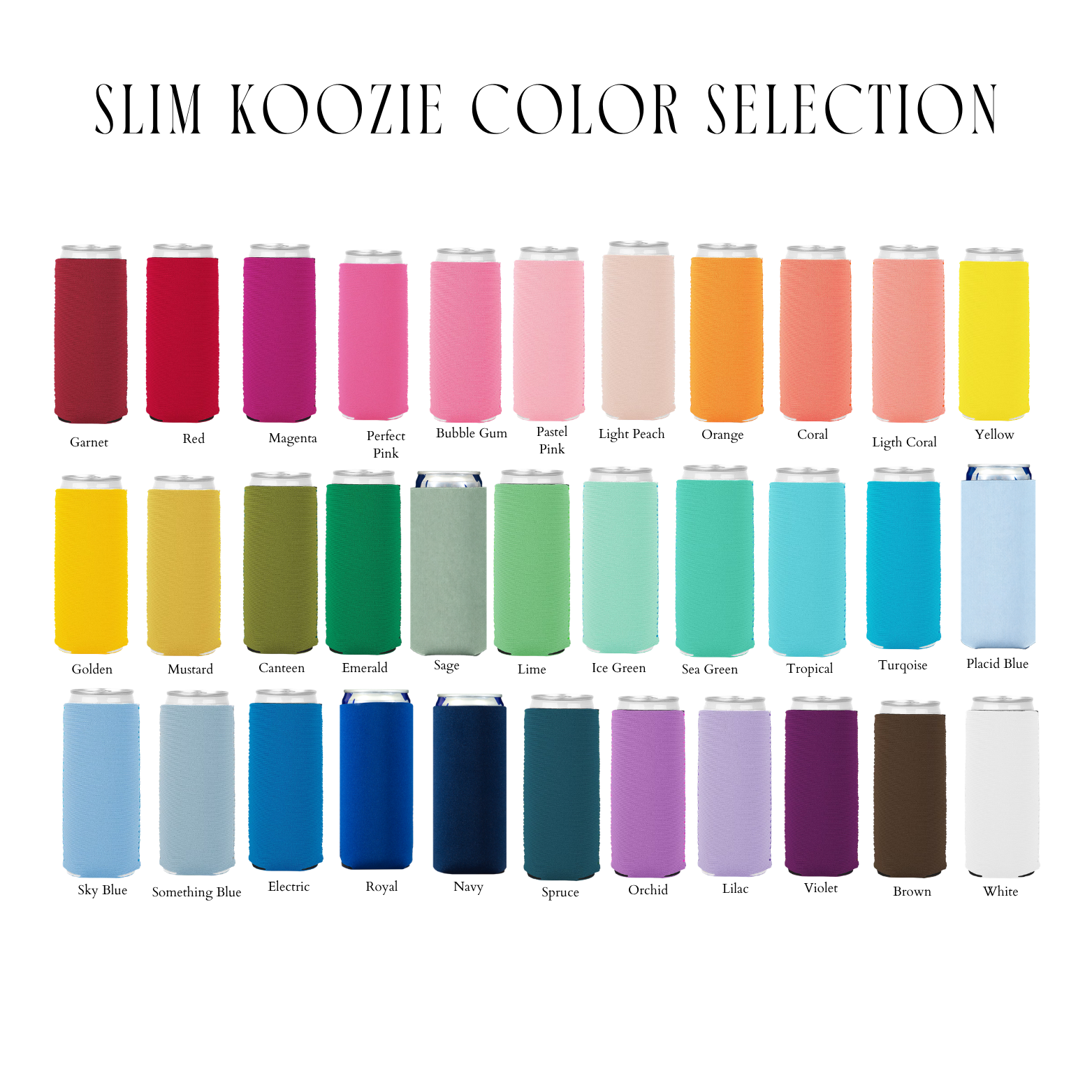 One Color Sim & Regular Huggers