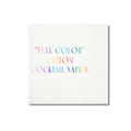 Full Color Cocktail Napkin